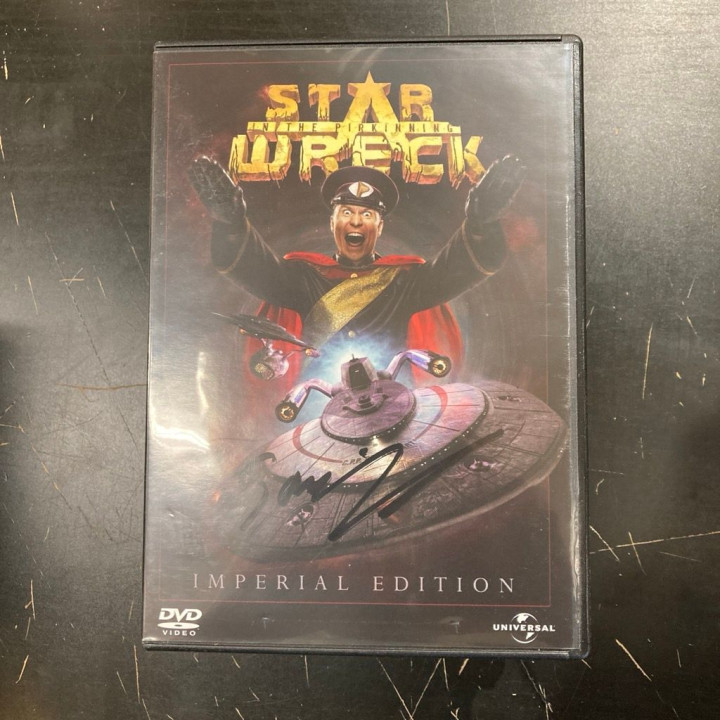 Star Wreck - In The Pirkinning (imperial edition) (nimikirjoituksella) 2DVD (VG/M-) -toiminta/sci-fi-